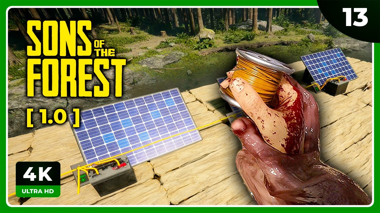 SotF #13 | ELECTRICIDAD EN LA BASE | SONS OF THE FOREST Gameplay Español