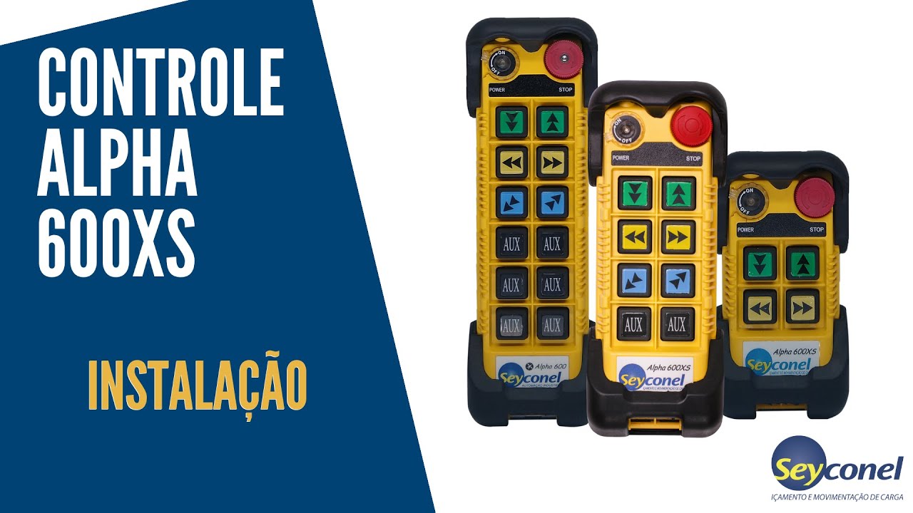 Controle Remoto - Instalação Alpha 600XS