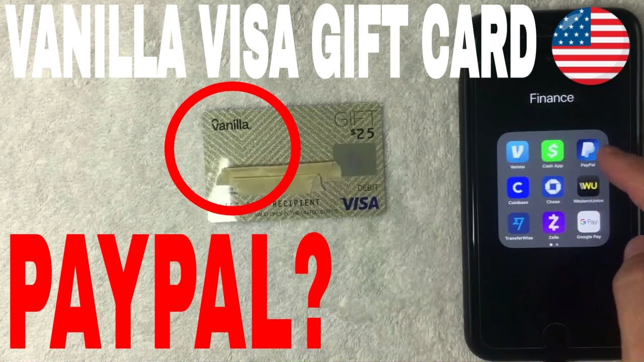 ✅  Can You Use Vanilla Visa Gift Card On Paypal 🔴
