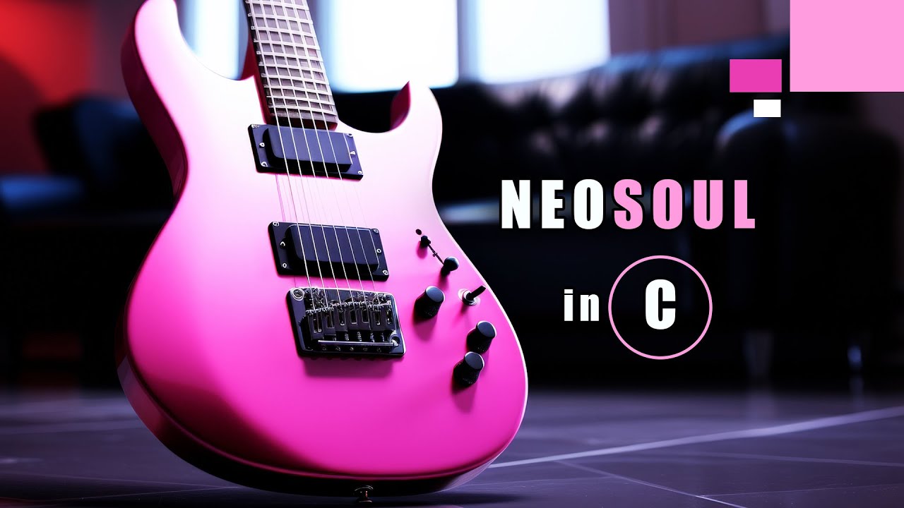RnB / NEO SOUL GUITAR BACKING TRACK in C / 80 BPM