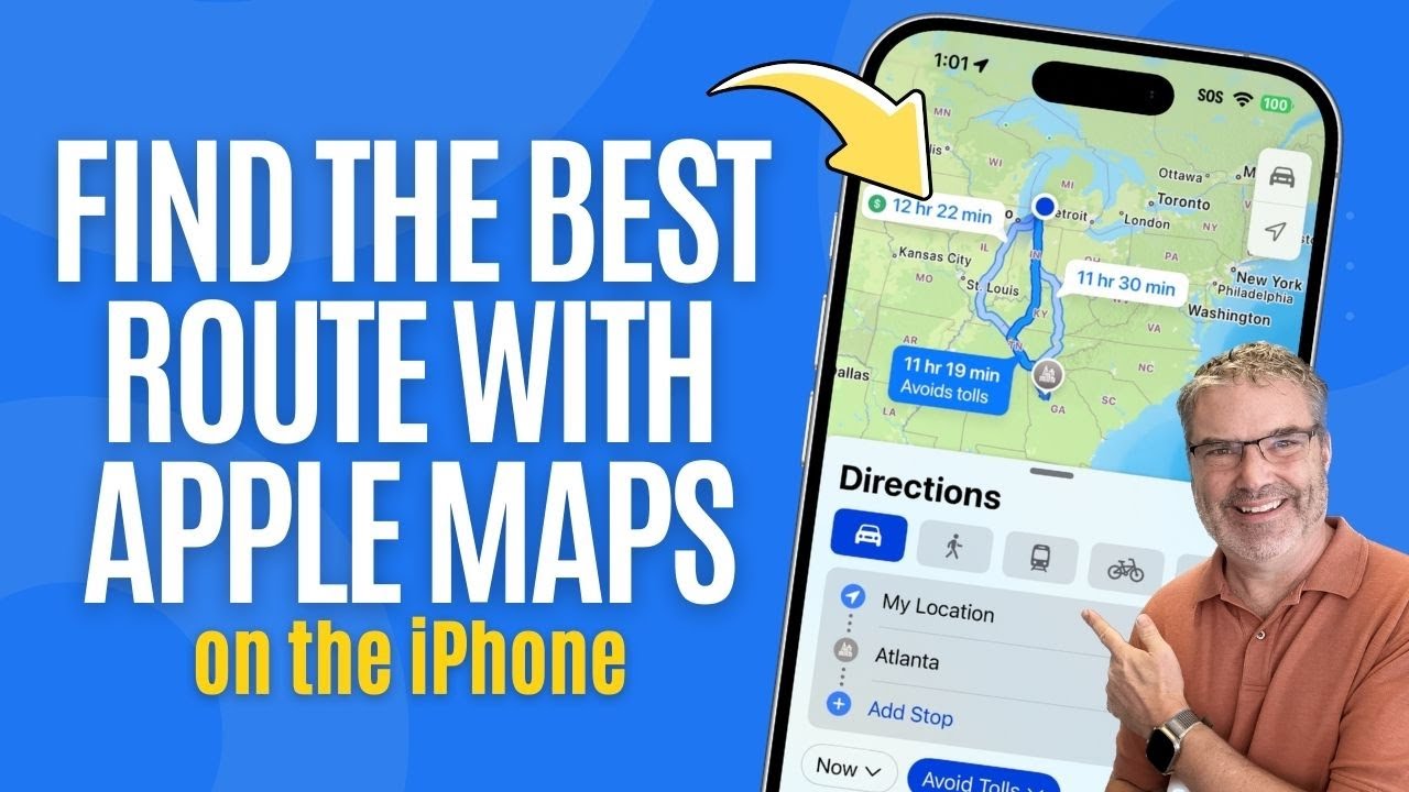 Нужны указания? Apple Maps на iPhone покажет вам дорогу!