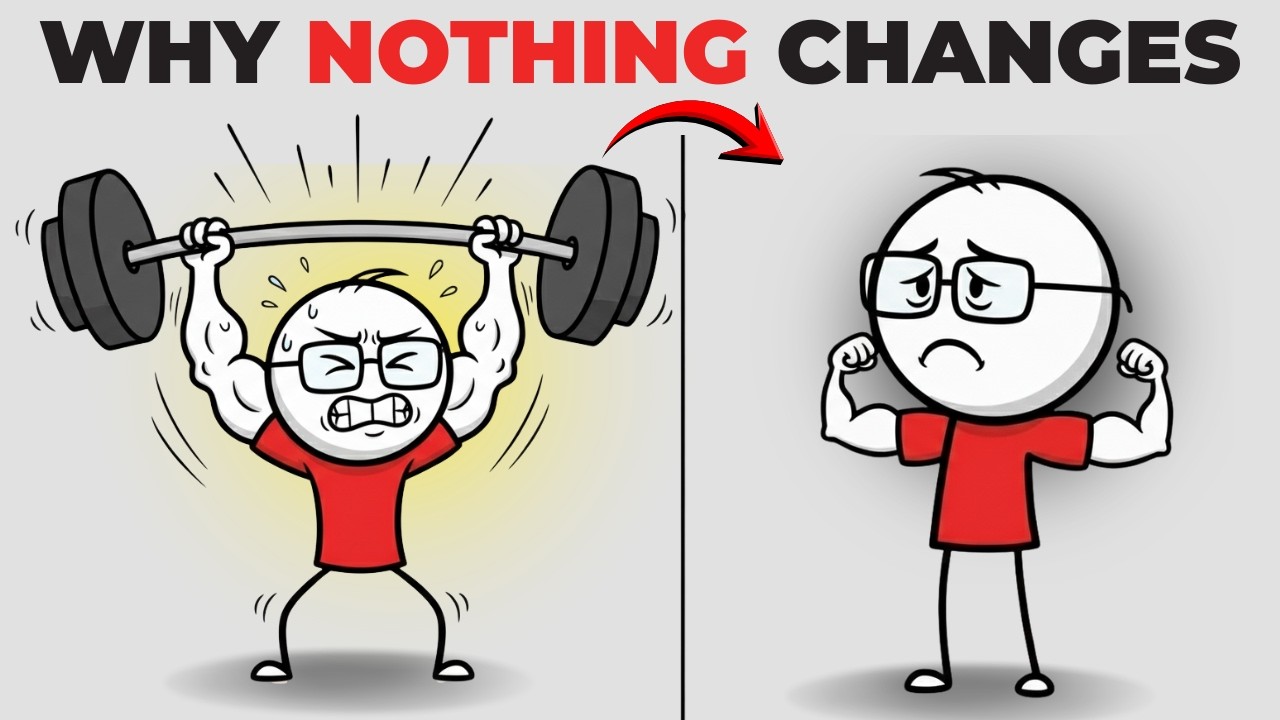 Why You’re Training Hard But Not Growing (Progressive Overload Explained)