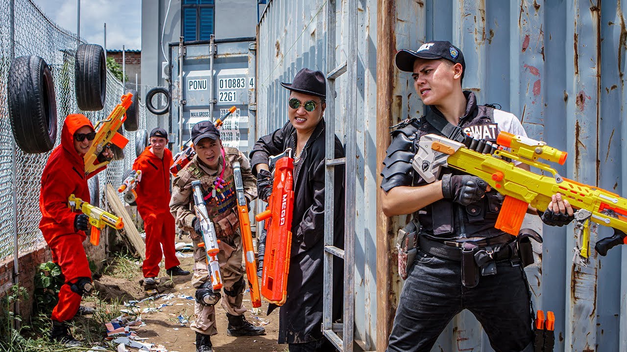 Игра LTT ​​Nerf War: Капитан Воины SEAL X Nerf Guns Fight Braum Crazy Infiltrate Boss System