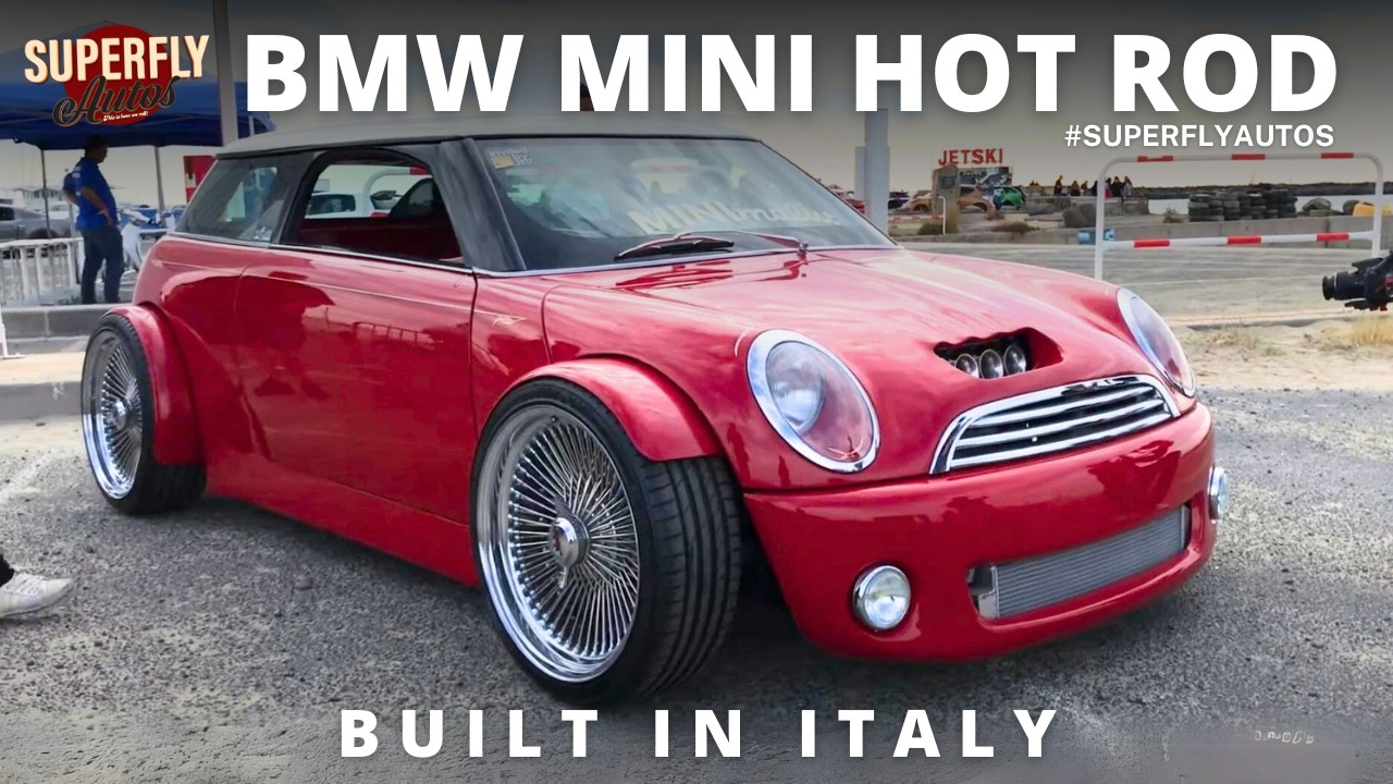 BMW Mini Hot Rod - an Italian Legacy Build  #shorts
