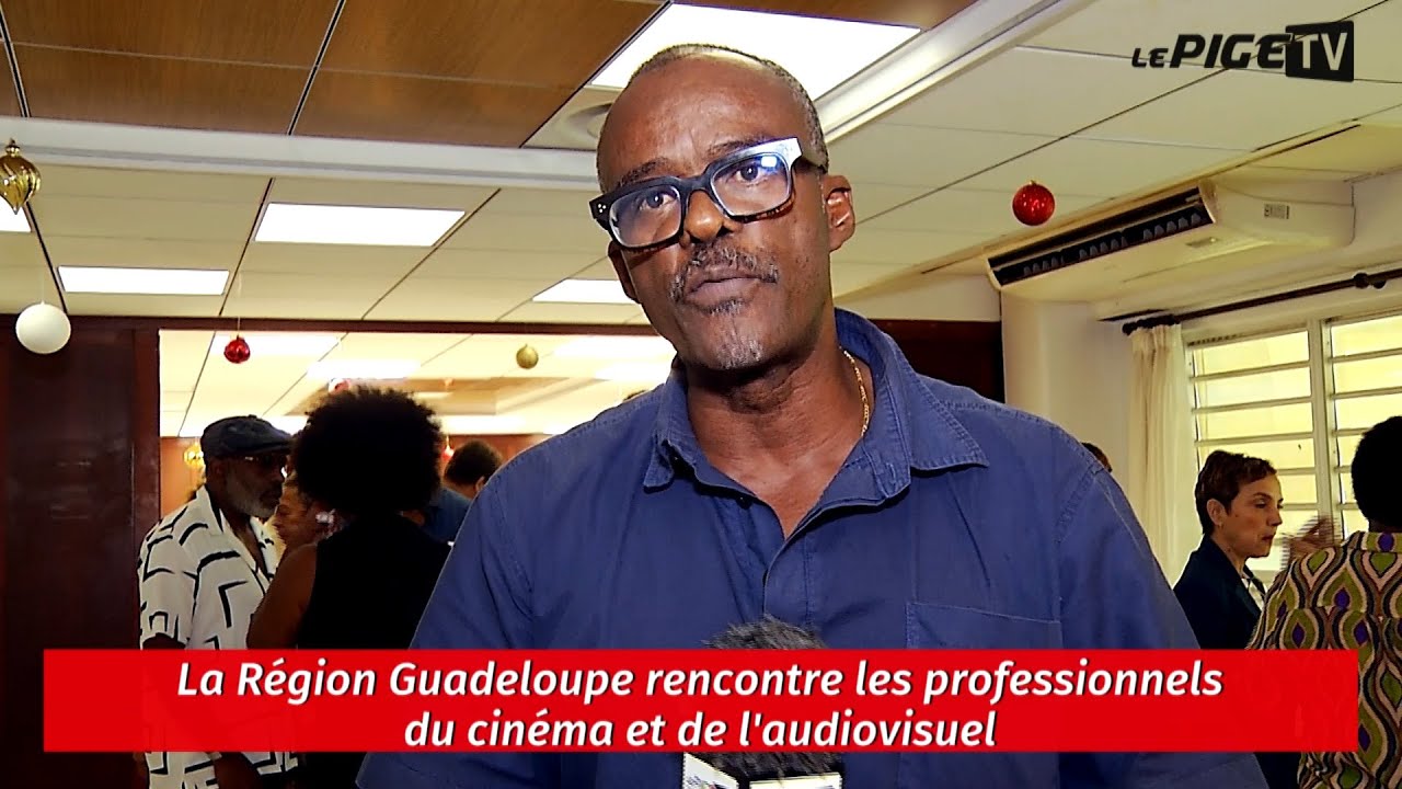 La Région Guadeloupe rencontre les professionnels du cinéma et de l'audiovisuel