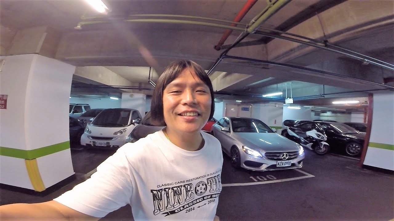 寶貝日記 七夕情人節 車庫換車 86 很難坐 換 C300 GOPR1335