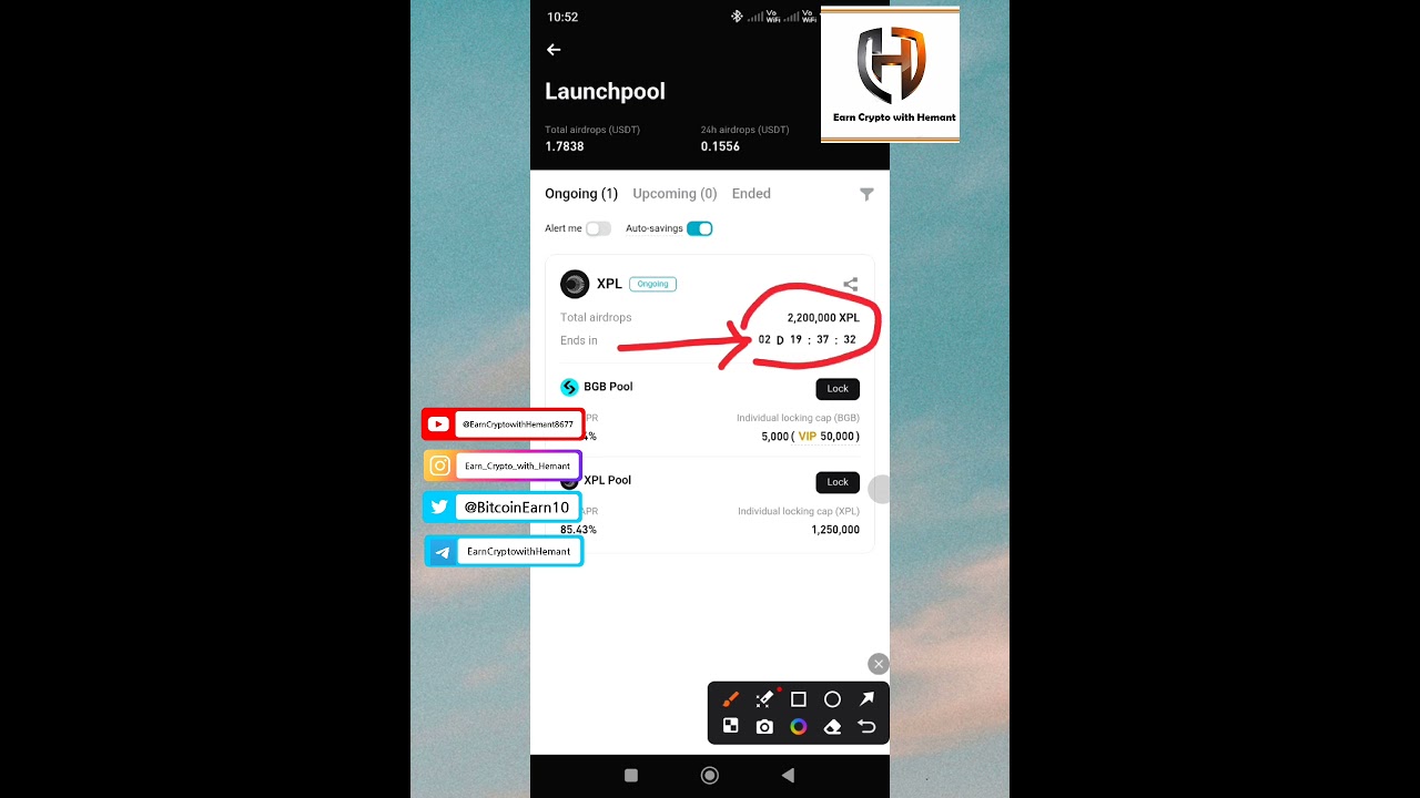 @Bitget #Launchpool #Airdrop #PLASMA Token Lock $BGB to get share in 2,200,000 $XPL for 3 Days