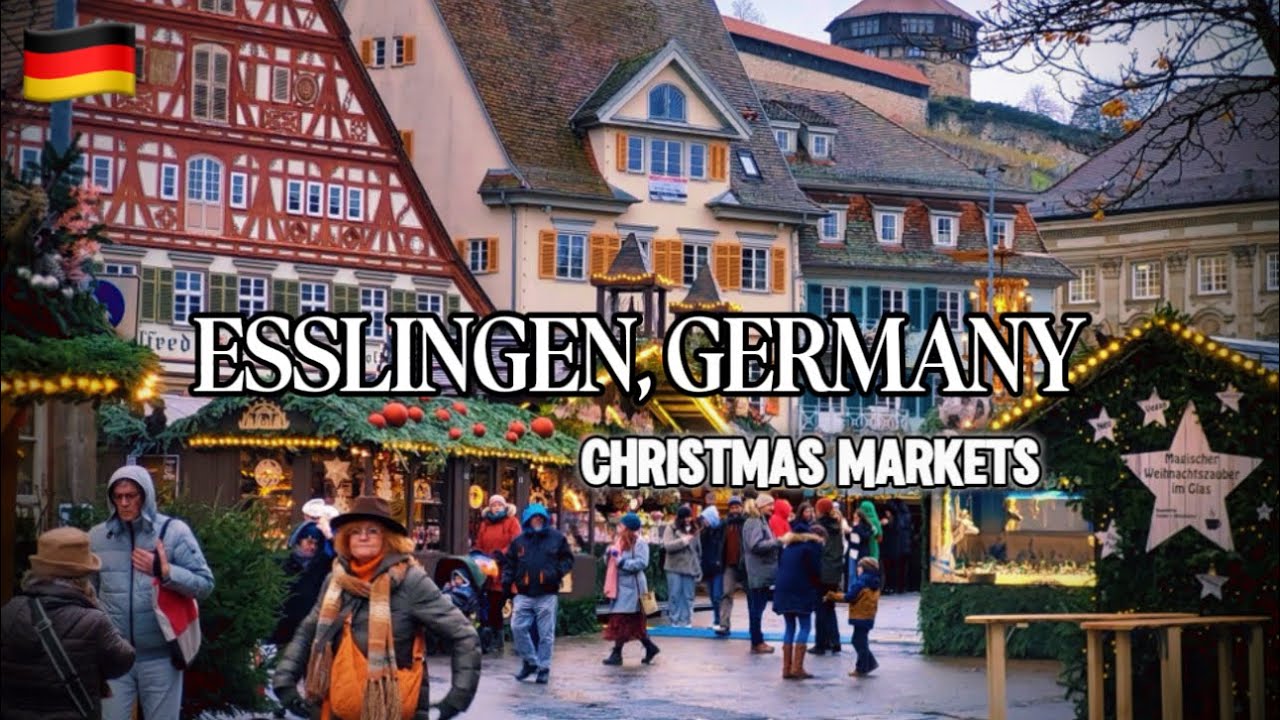 Esslingen, Germany Weihnachtsmarkt – Unique Christmas Market in Esslingen 2024