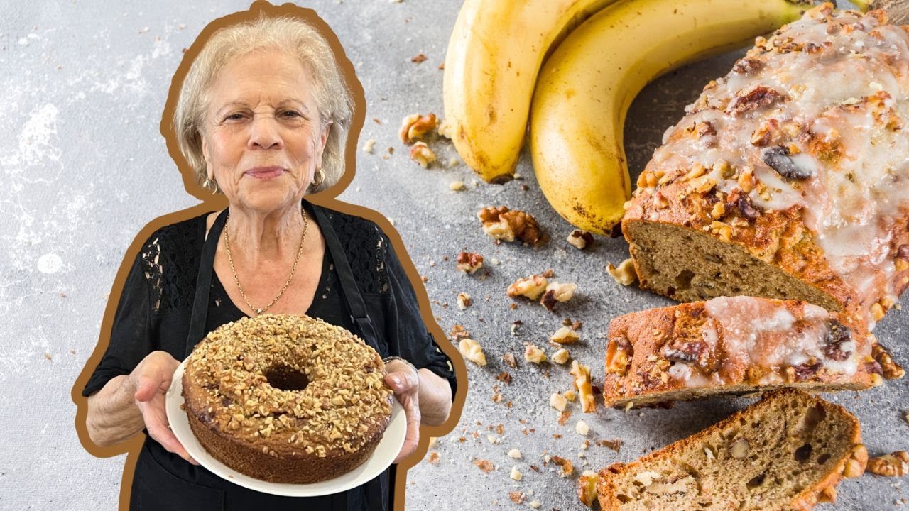 The Most EPIC Banana Cake Recipe!
