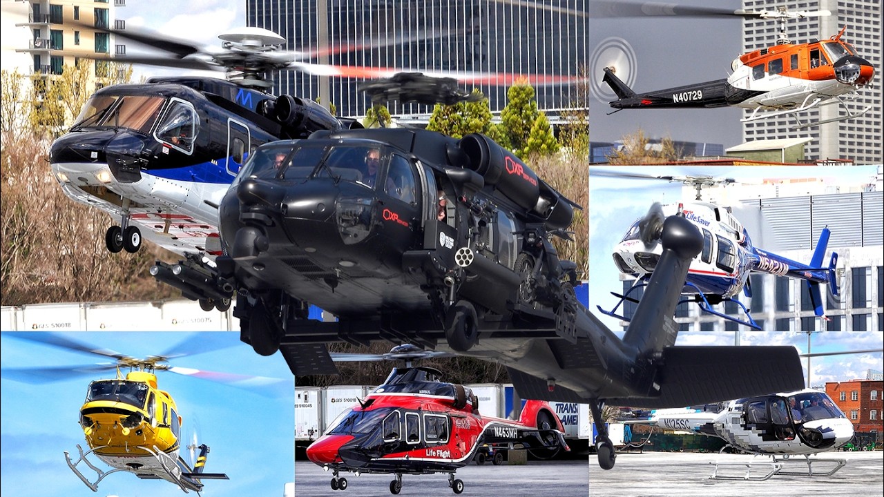 Biggest Helicopter Fly-in VERTICON 2026: 30 Helicopters Arrivals Highlights