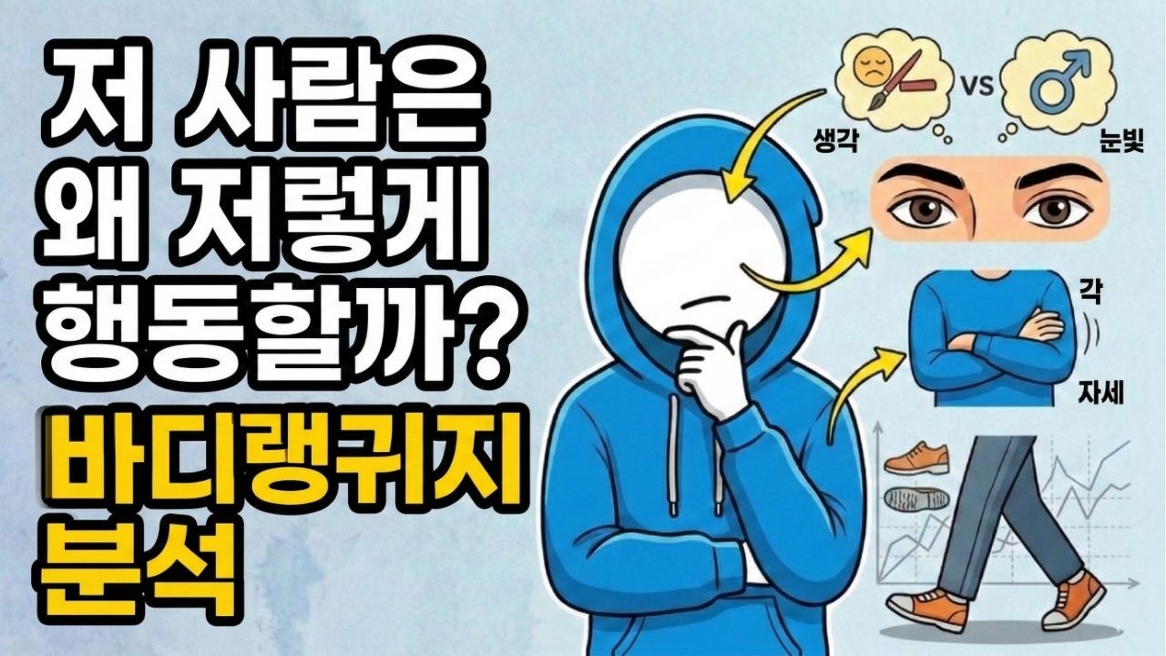 '저사람은 왜 저렇게 행동할까?' - 바디랭귀지 분석