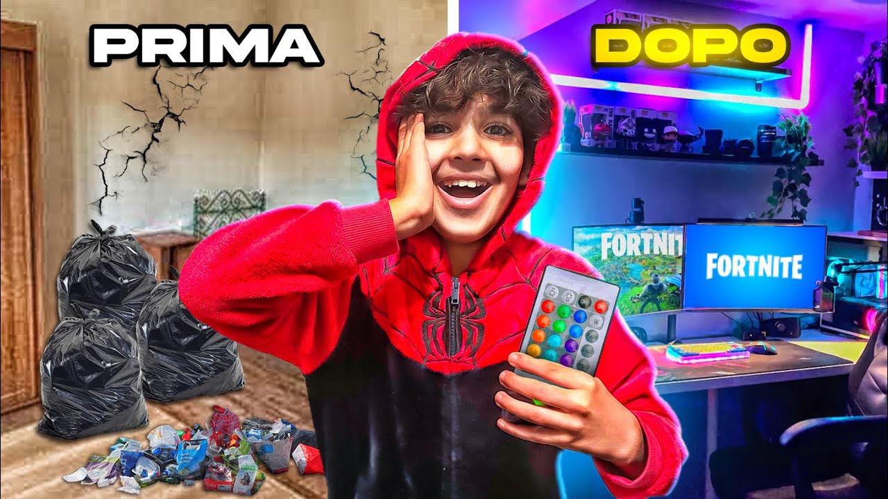 COSTRUISCO la NUOVA STANZA da GAMING al MINI ZBLITO (Ep.1)
