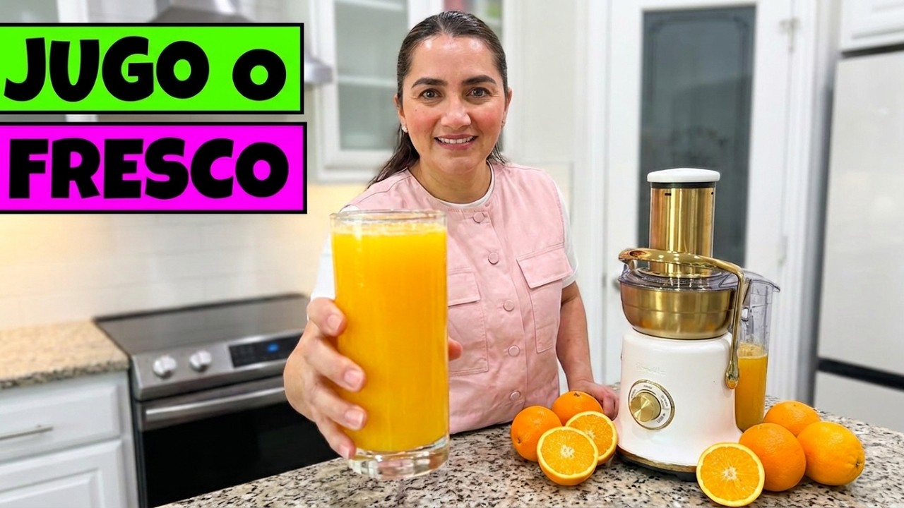 Jugo de naranja 100% natural -  para **FIESTAS y NEGOCIO** 🥳💰