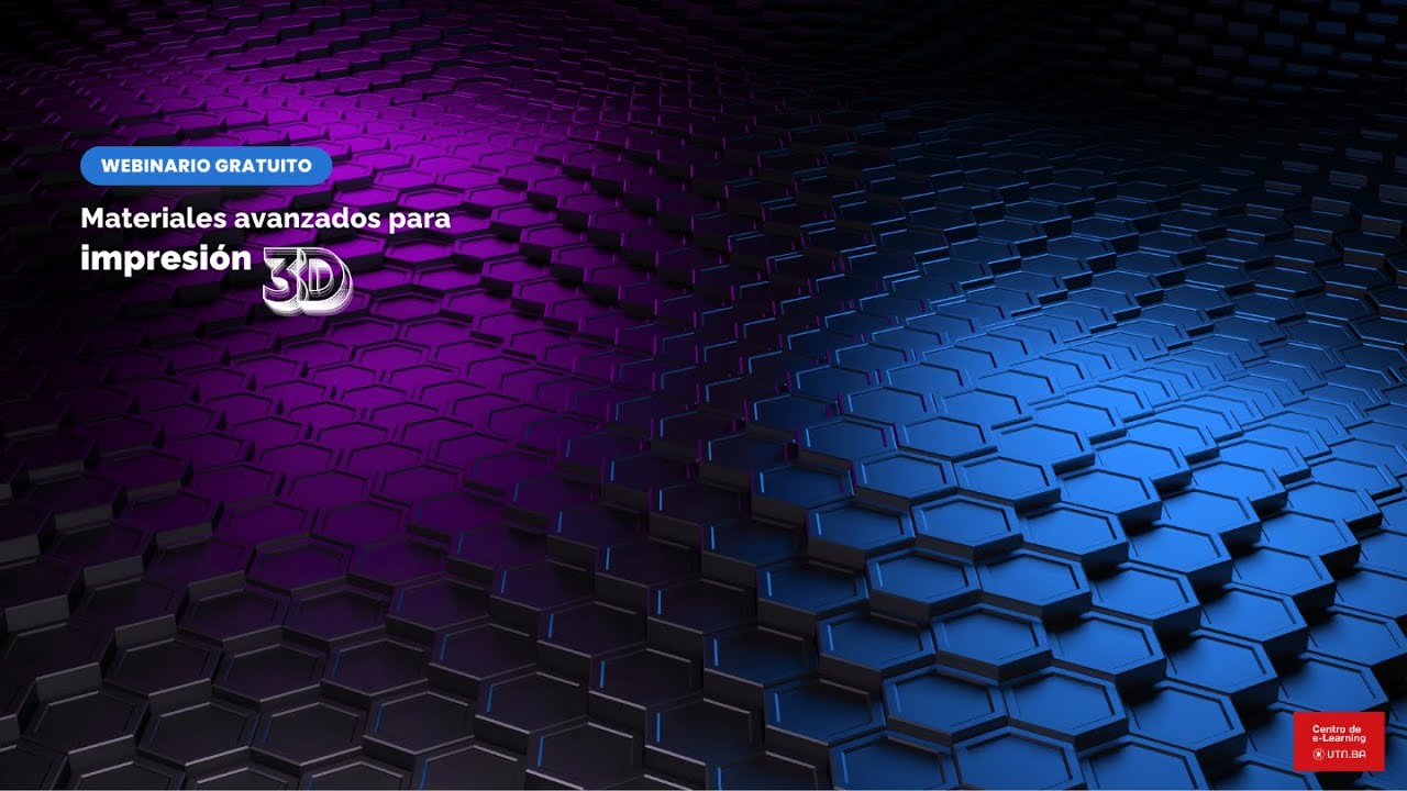 Webinario | Materiales avanzados para impresión 3D