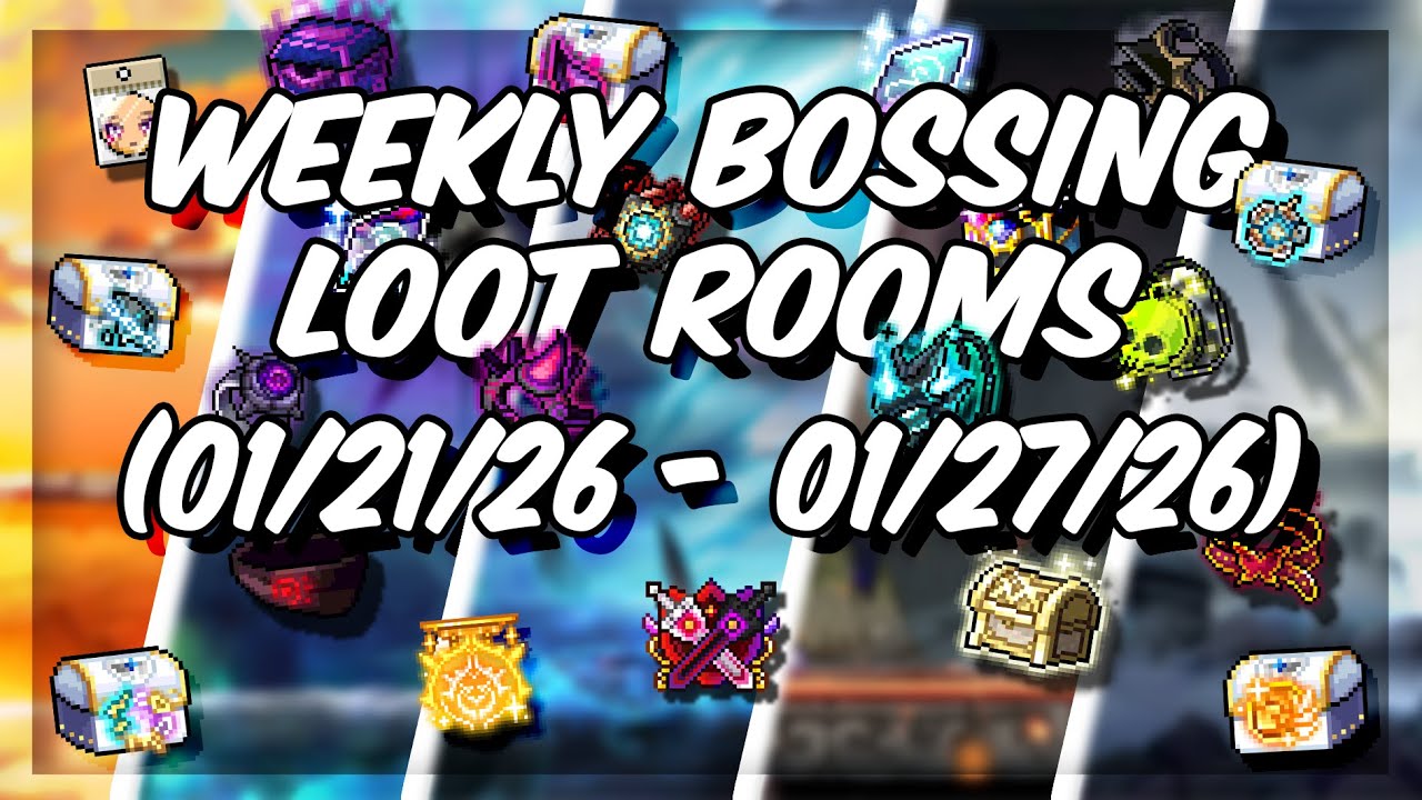 『GMS Kronos』Weekly Bossing Loot Rooms | January 21st - 27th