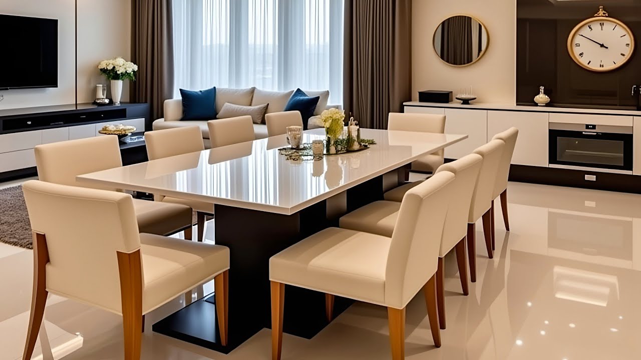 100 Stylish Modern Dining Room Design Ideas 2026| Wooden Dining Tables & Home Interior Design Trends