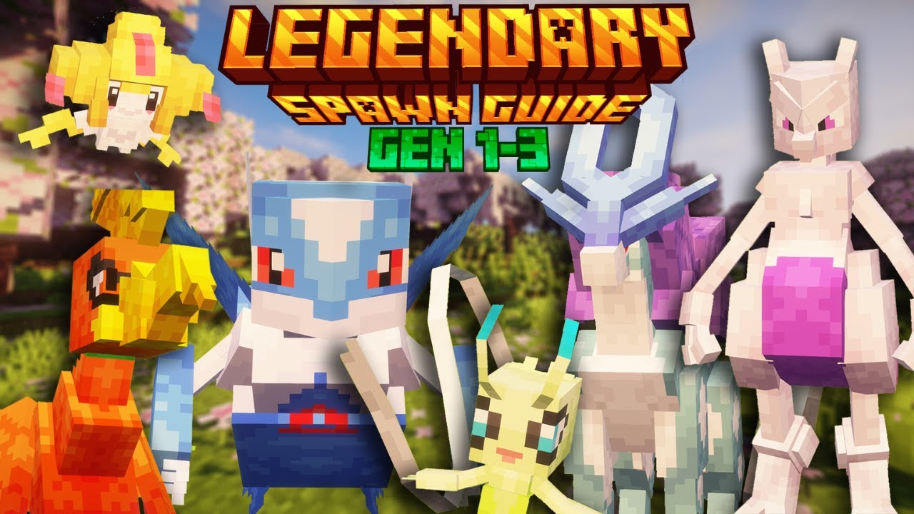 Cobblemon Legendary Spawn Guide | Gen 1&ndash;3