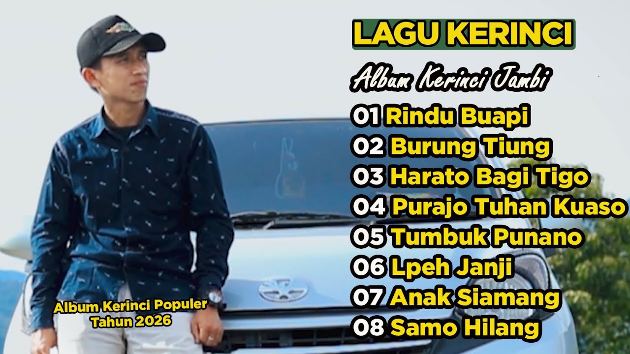 Lagu Daerah Kerinci Jambi Full Album, Paling populer Tahun 2026
