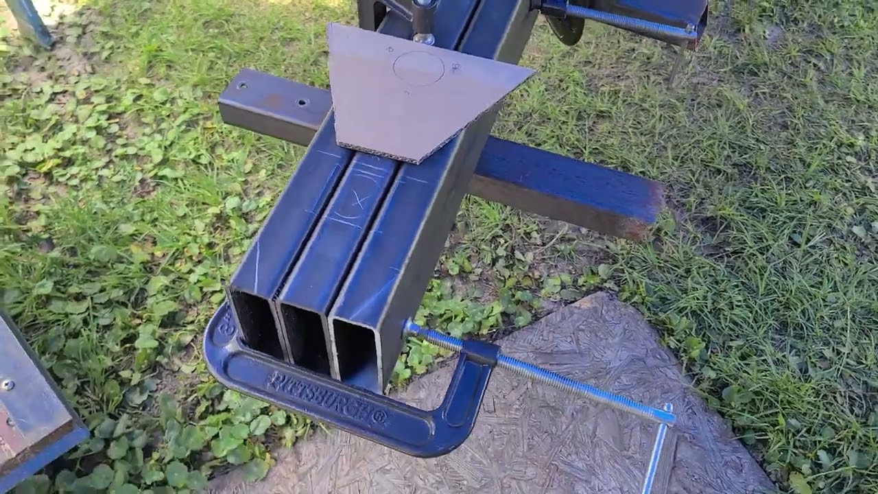 Stubby Trailer Tongue Gets An Extension. Part 2. BEEEEFY!