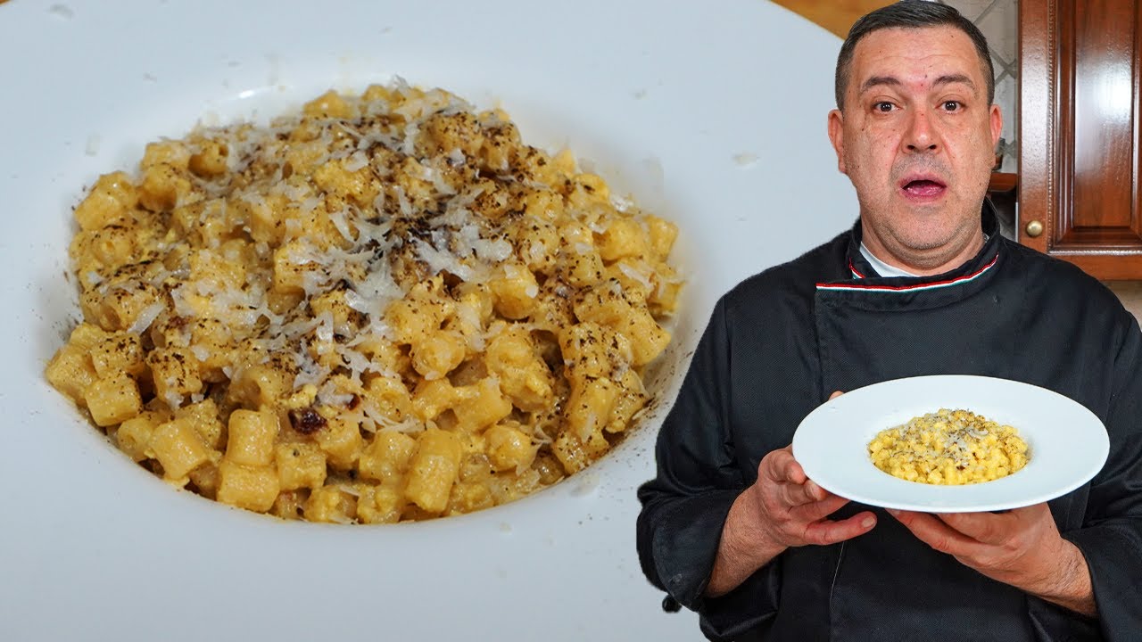 PASTA CACIO E UOVA - La Ricetta ORIGINALE e ANTICA