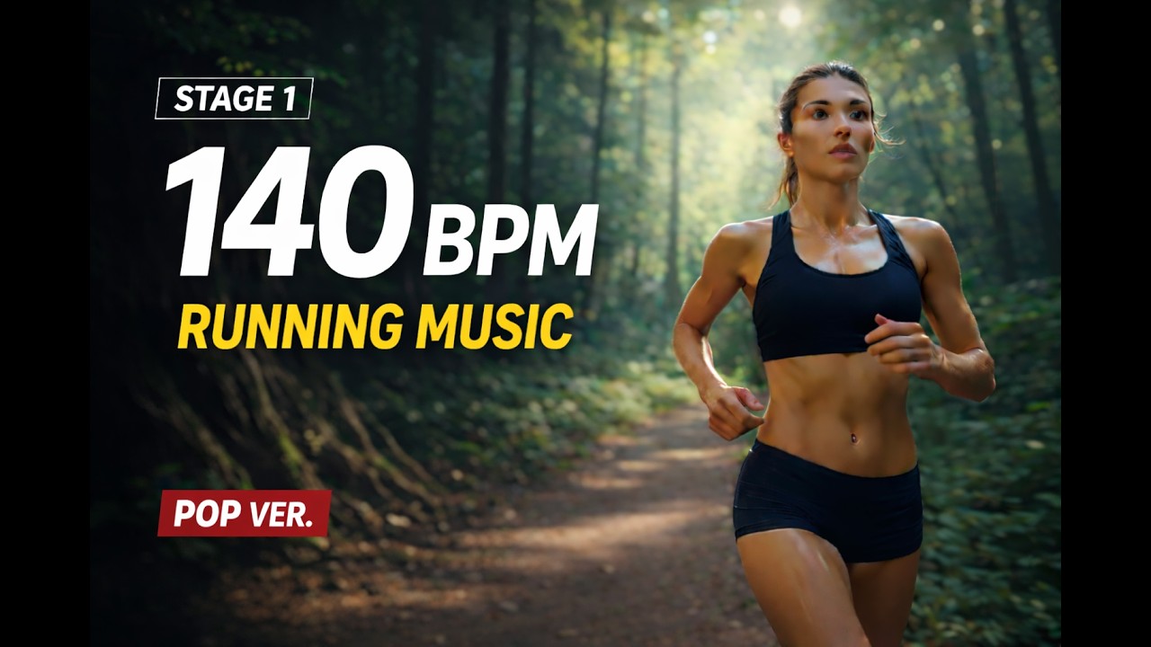 140 BPM Running Music 🌲 Forest Run | Stage 1 Pop Workout Music