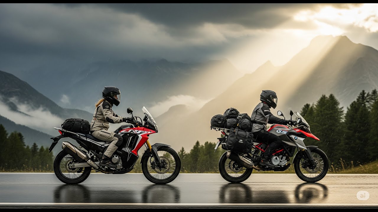 Ride to Europe - part two: Reaching the Alps rained on and roasted 