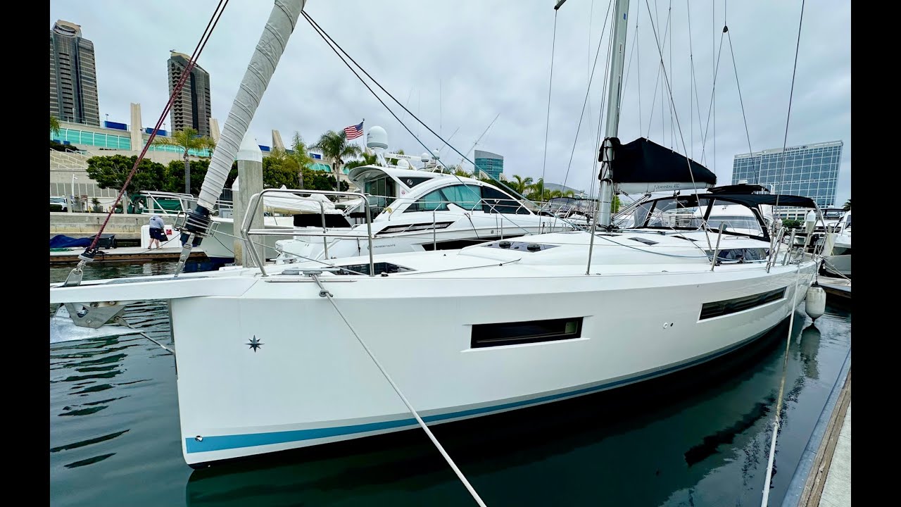 2020 Jeanneau 490 Sun Odyssey Performance Version Sailboat Yacht Review Walkthrough By: Ian Van Tuyl