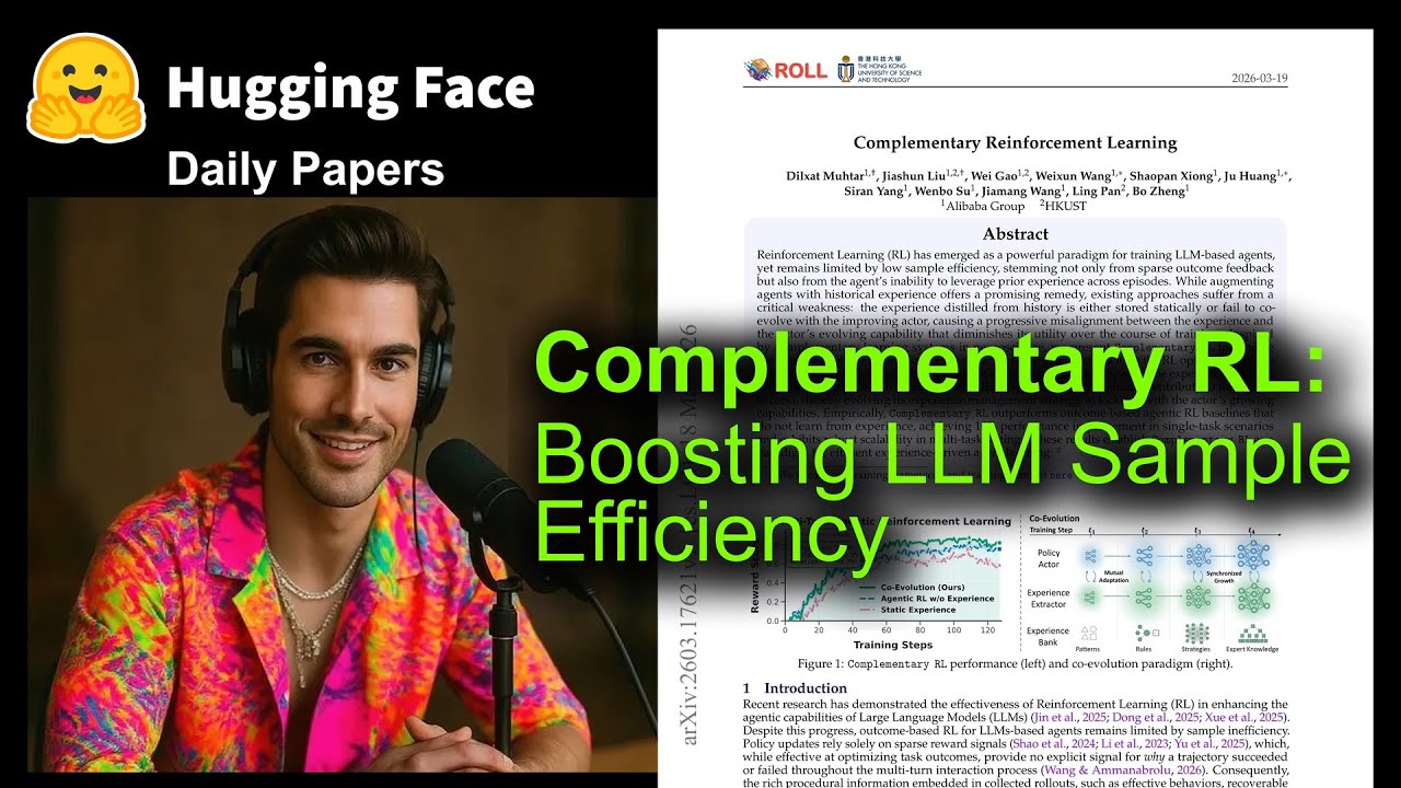 Complementary RL: Boosting LLM Sample Efficiency