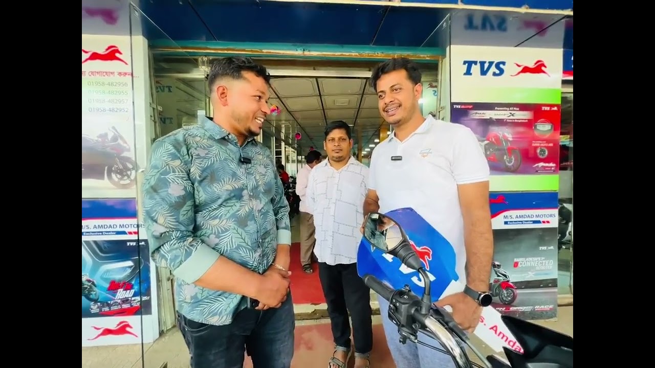 প্রবাসে বসে স্বপ্ন দেখতেন যে বাইক ক্রয় করবেনআজকে পূর্ণ হলো #TVS Amdad Motorsফটিকছড়ি টিভিএস শোরুমে.