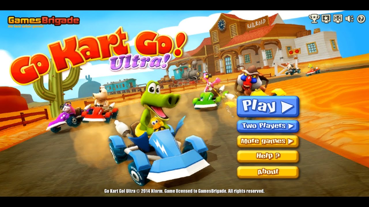Go Kart Go! Ultra! - Walkthrough Completo