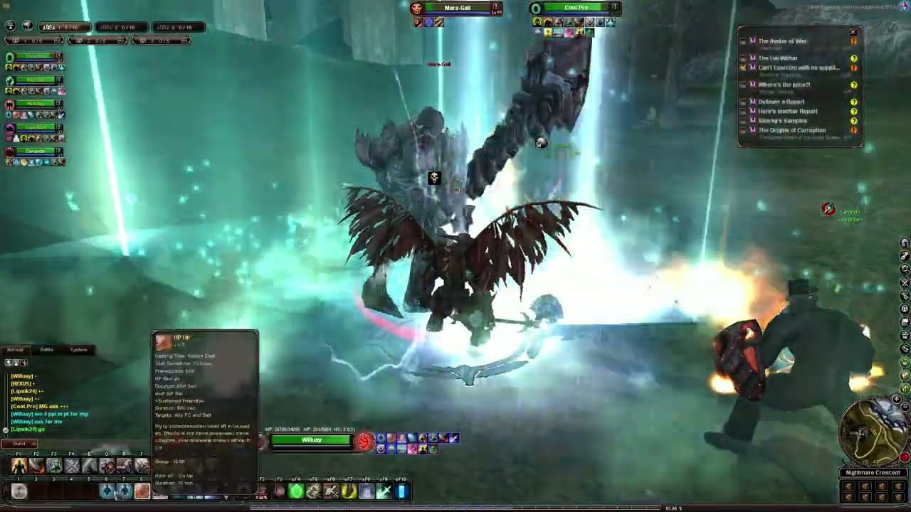 Warlord in Mare Gall Nightmare Boss - Requiem Desiderium Mortis