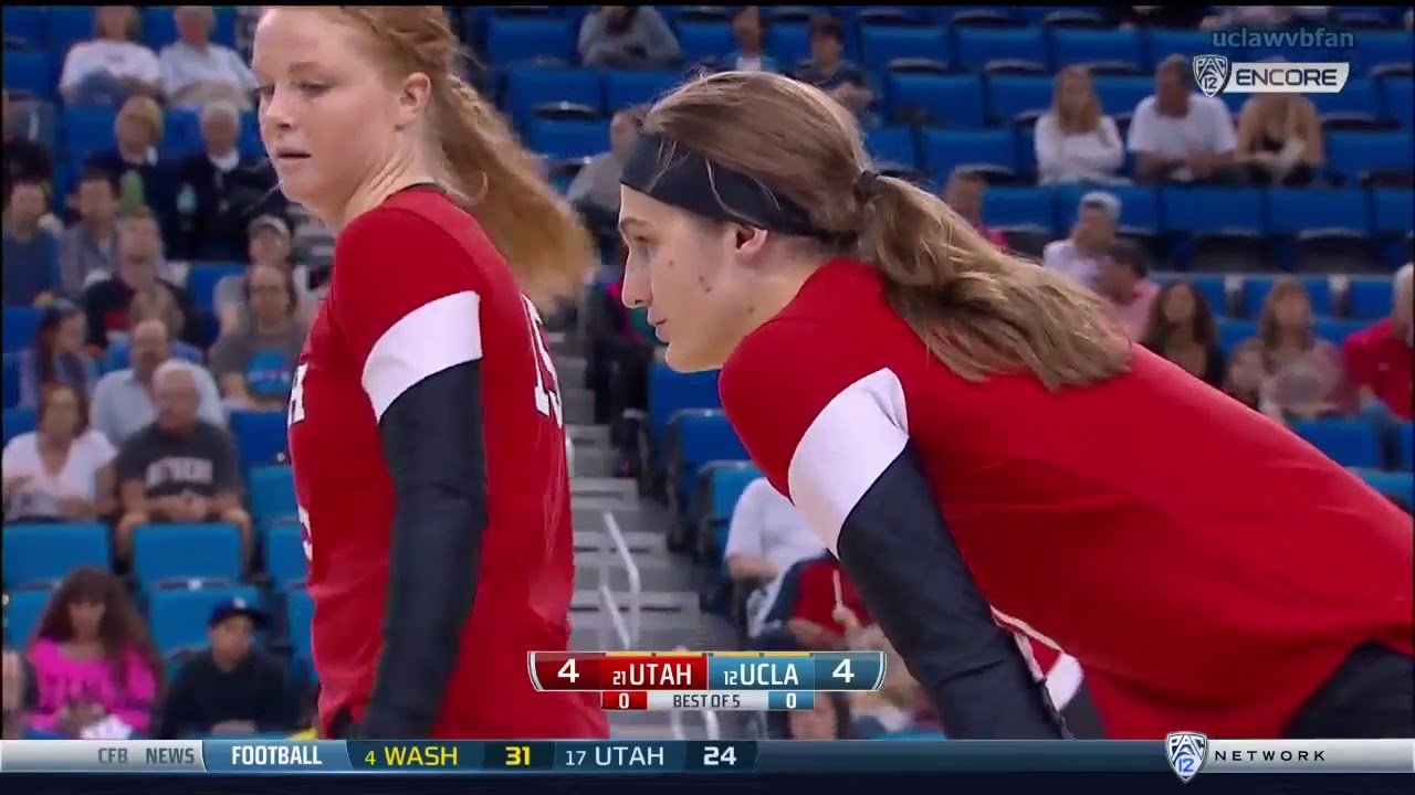 Utah at UCLA - NCAA Women's Volleyball (Oct 29th 2016)
