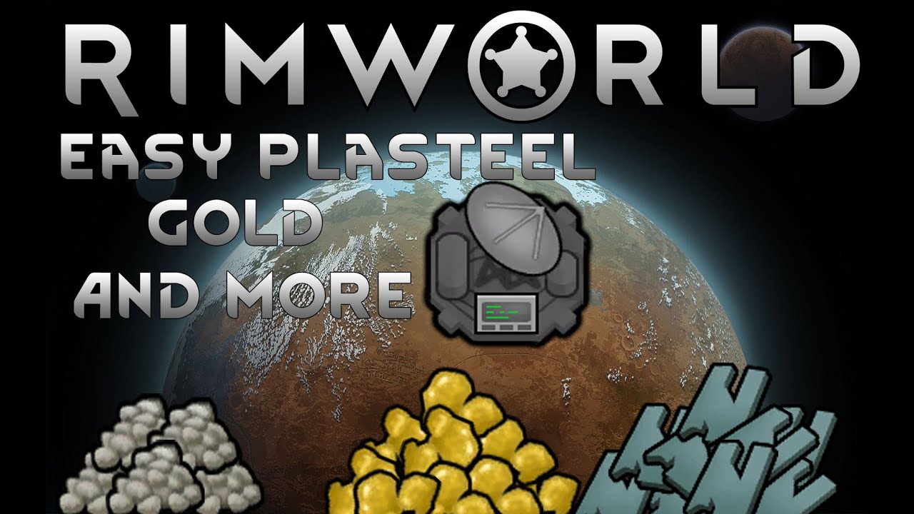 Rimworld Long Range Mineral Scanner Guide - How To Get Plasteel and Gold