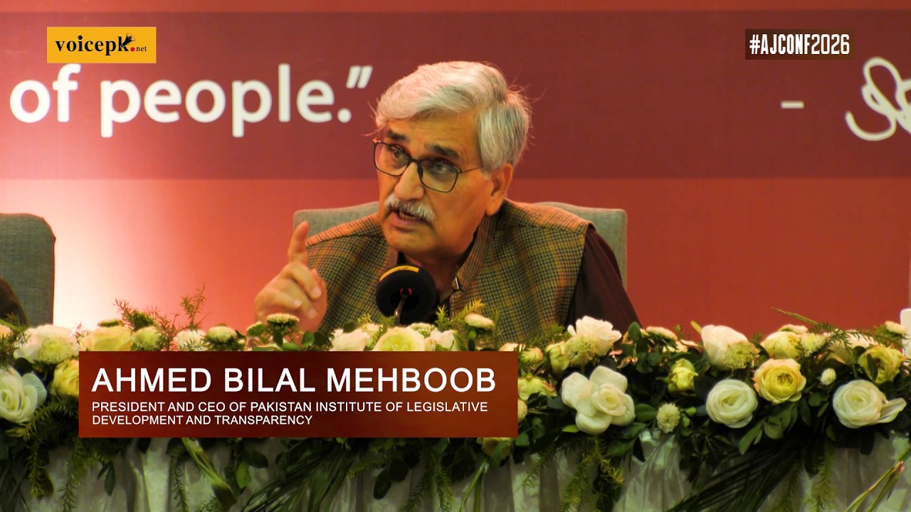 AJCONF | Session 14 | Ahmed Bilal Mehboob | PILDAT President & CEO