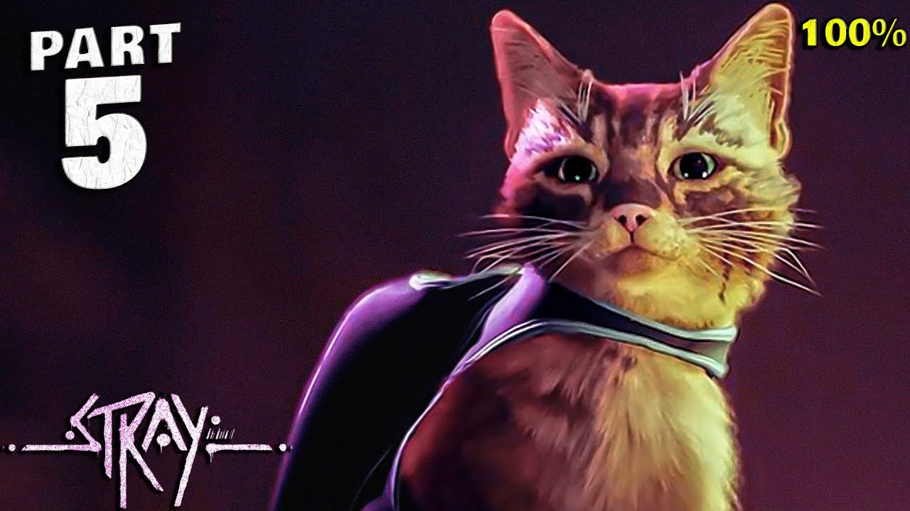 Stray (Chapter 10) 100% Walkthrough Gameplay - All Collectibles & Achievements Guide