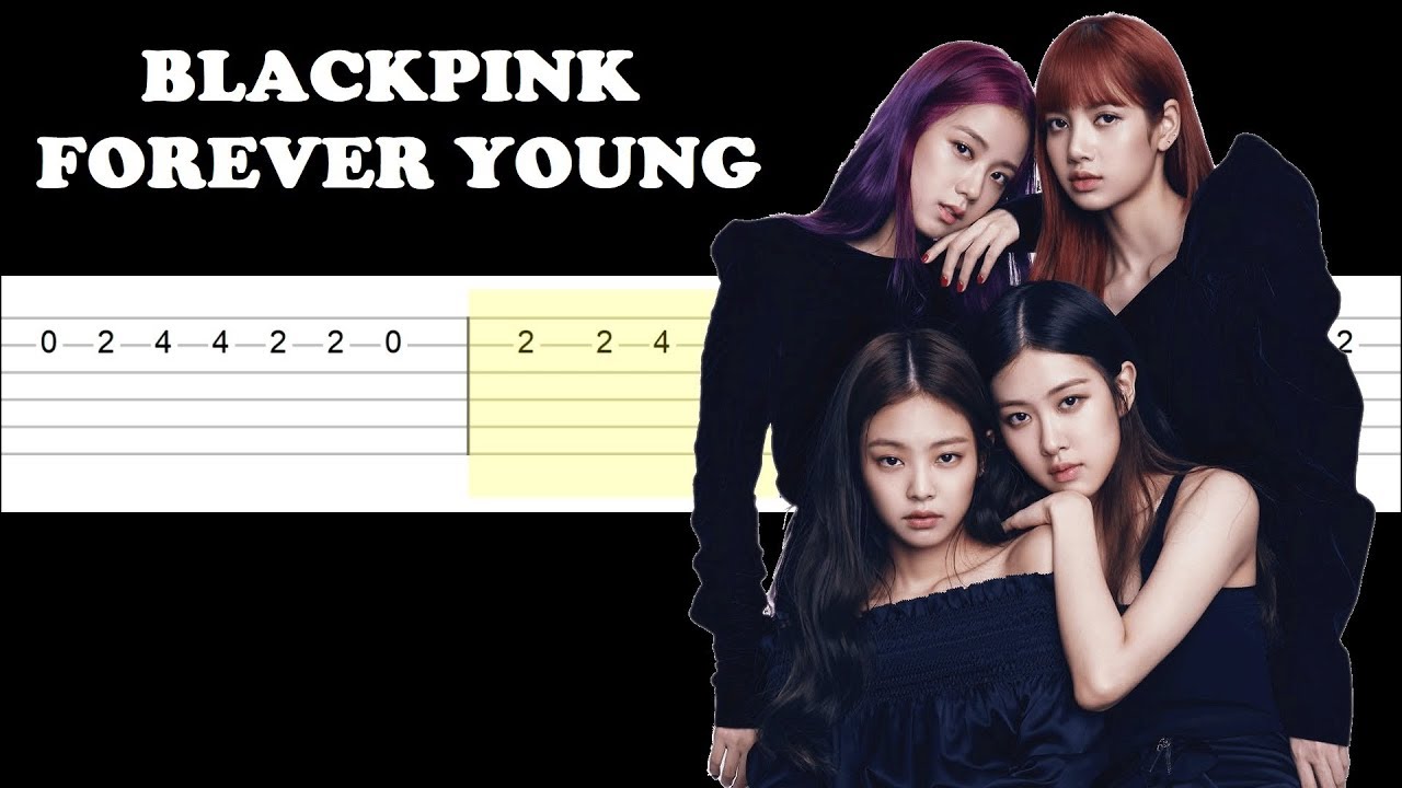 Blackpink - Forever young (Easy Guitar Tabs Tutorial)
