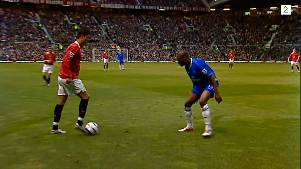 20 Year Old Cristiano Ronaldo Showcased His Brilliance Vs Chelsea In 2004-05 (Home)