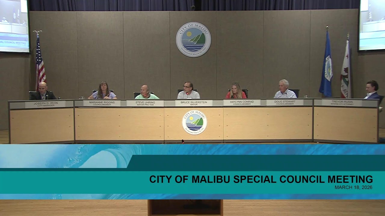 City Council Special Meeting March 18, 2026