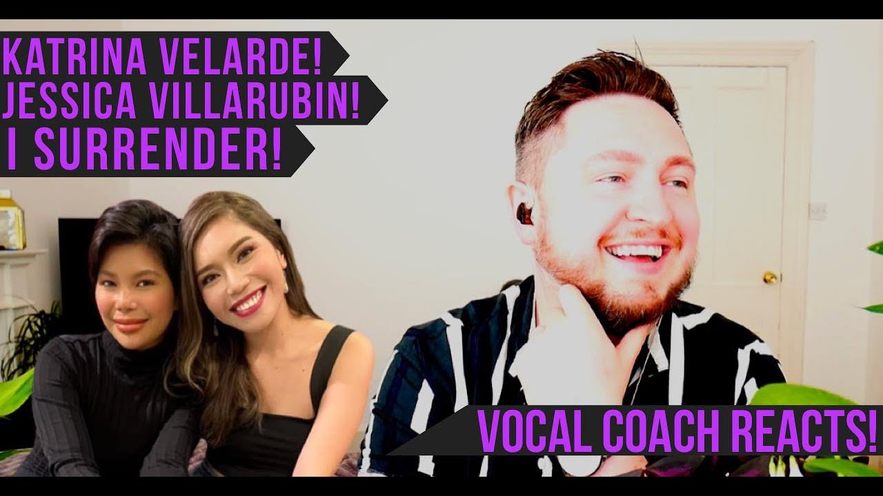 Vocal Coach Reacts! Katrina Velarde & Jessica Villarubin! I Surrender!