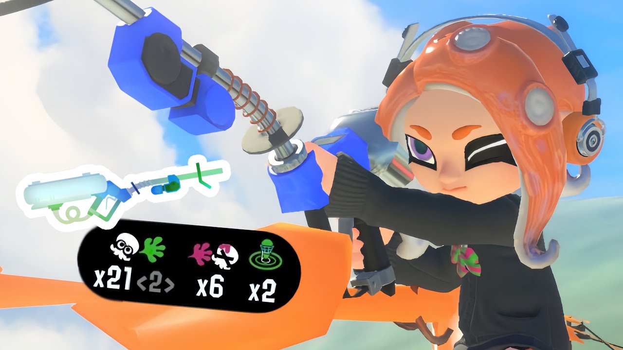 E-liter 4k sniping compilation #6 (Mainly anarchy)【Splatoon 3 | 斯普拉遁3】