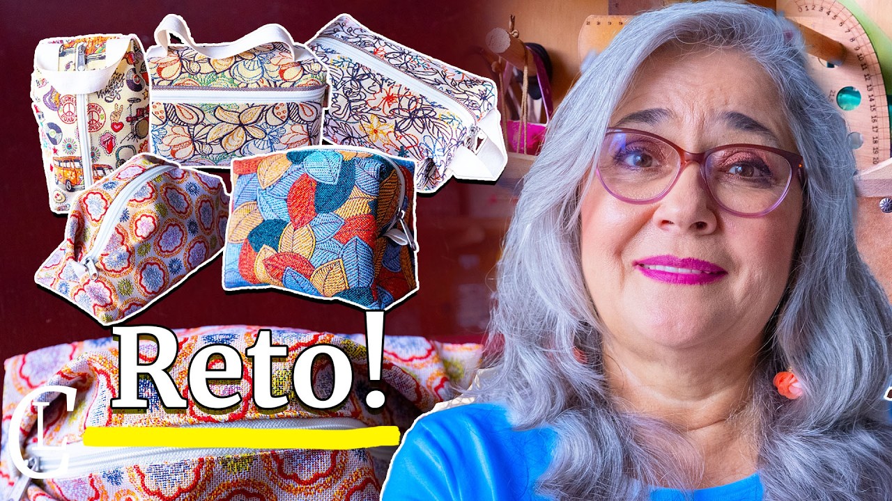 Cose 5 bolsos espectaculares y diferentes con el mismo patrón/Idea emprendimiento/tips de costura