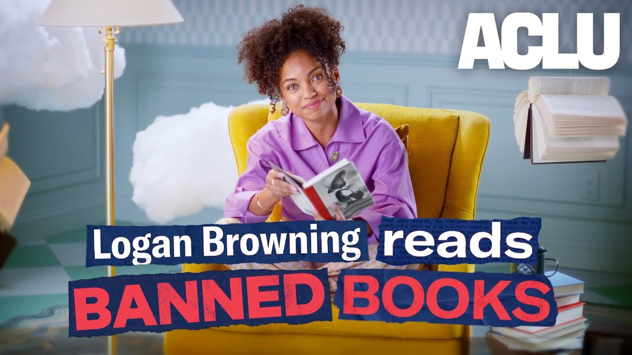 Logan Browning Reads Banned Books | ACLU | The Bluest Eye by Toni Morrison