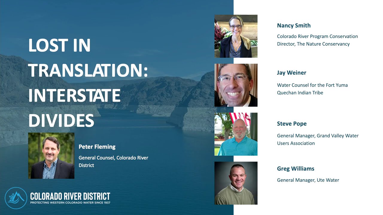 2025 Annual Water Seminar Panel 
