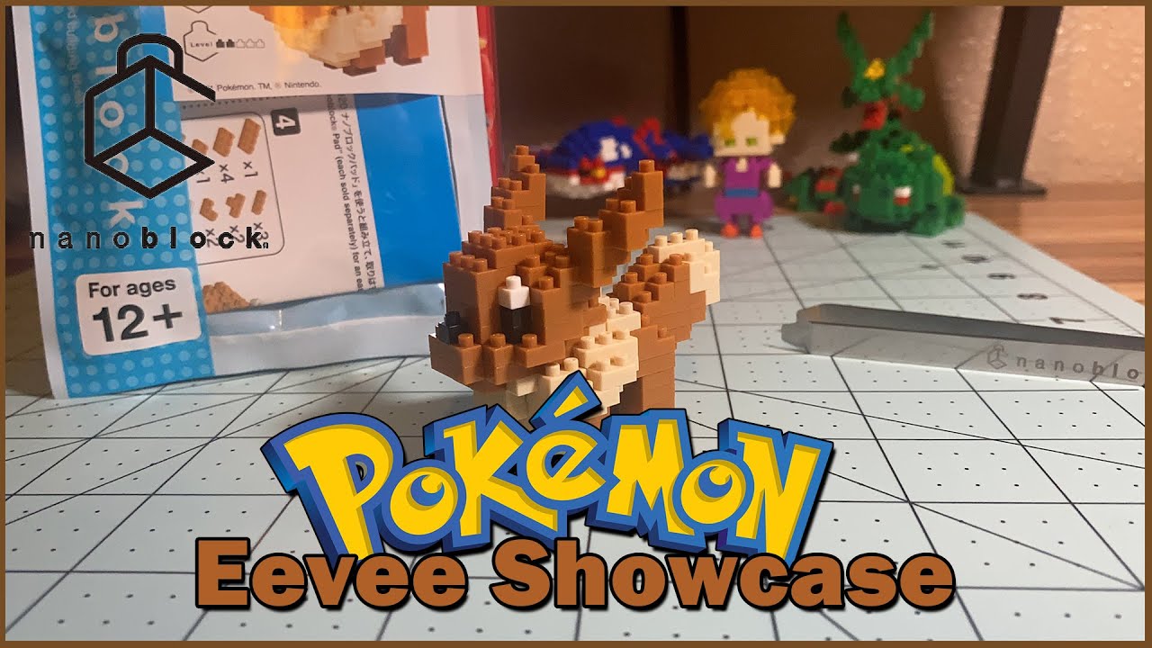Nanoblock Pok&eacute;mon: Eevee Showcase