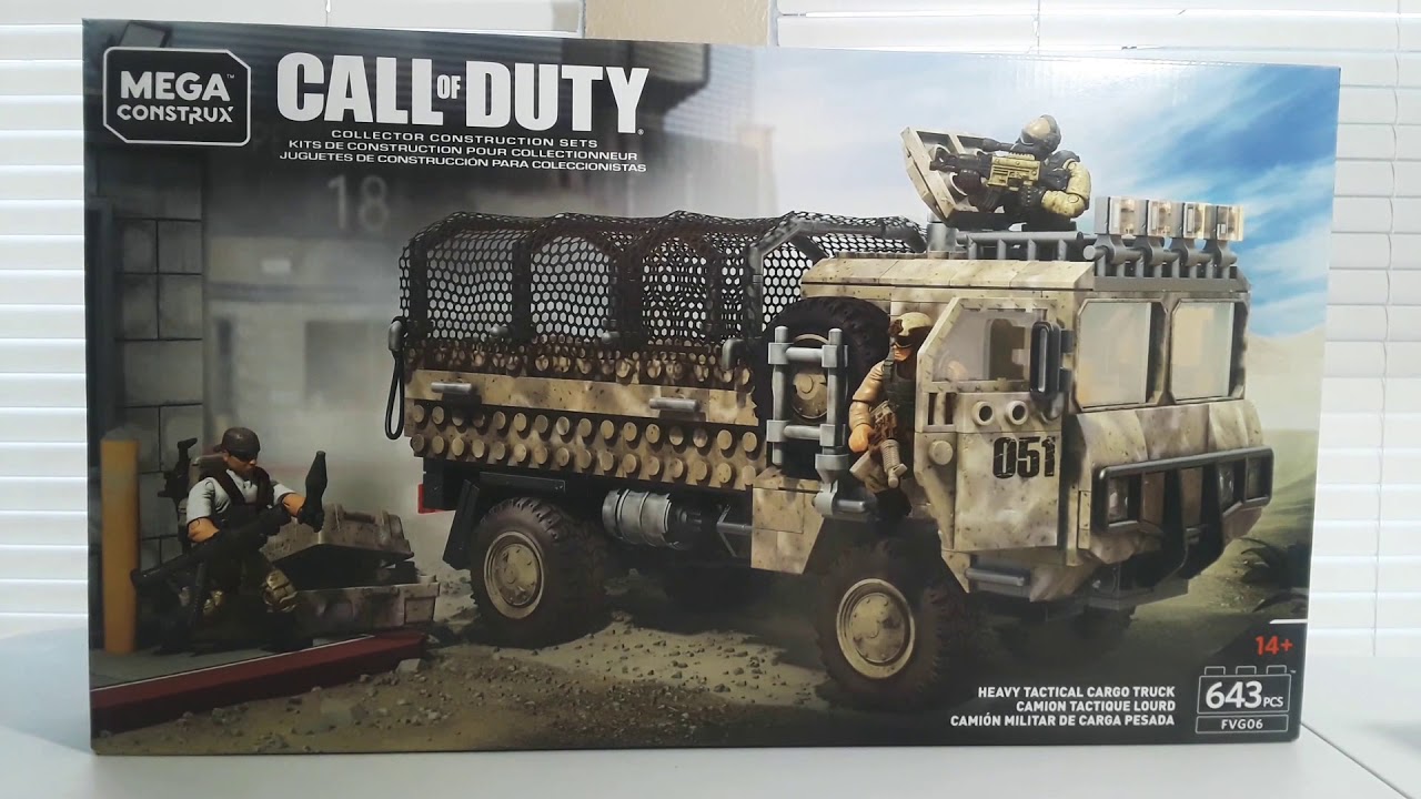 HEAVY TACTICAL CARGO TRUCK CALL OF DUTY MCX