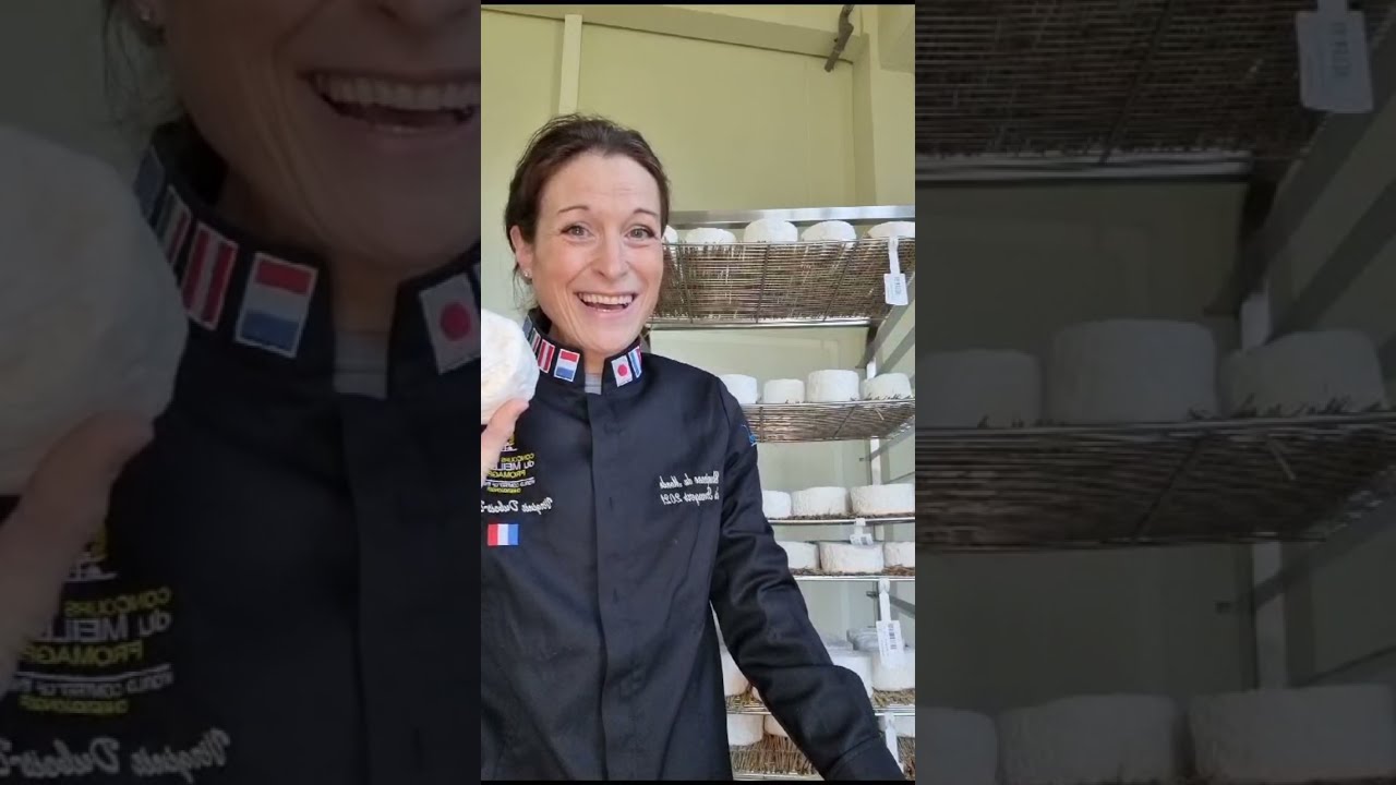 Le brillat savarin IGP expliqué par Virginie DUBOIS DHORNE, Championne du Monde des Fromagers.
