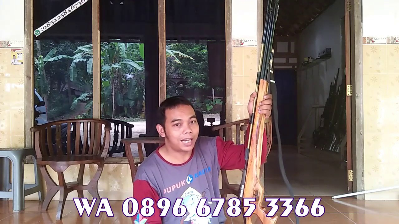 Spesifikasi Senapan angin gejluk tabung OD 16 kapasitas Angin 2300psi WA 089667853366