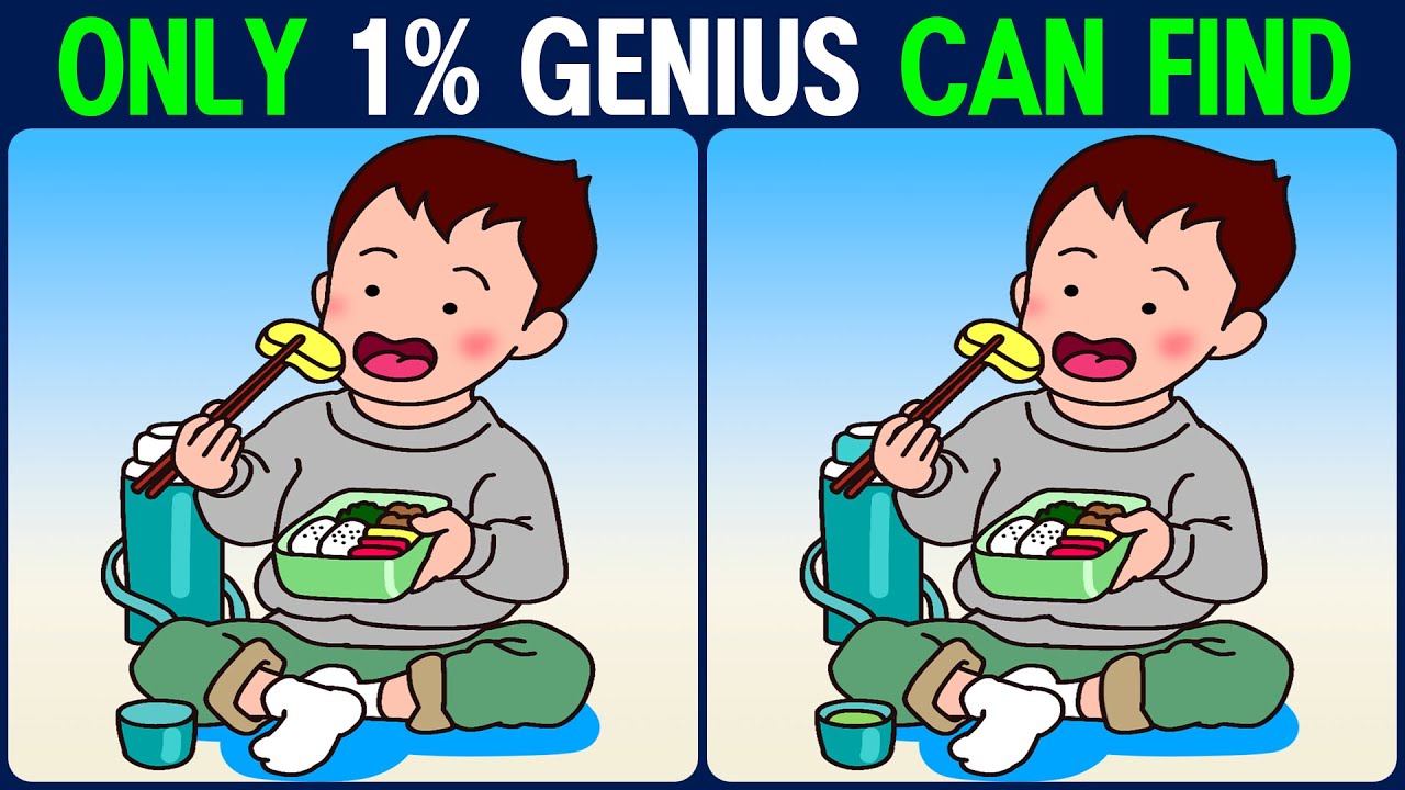 【Find the Difference】 Genius can find all differences