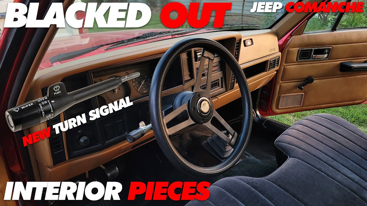 Black Out Interior Jeep Comanche