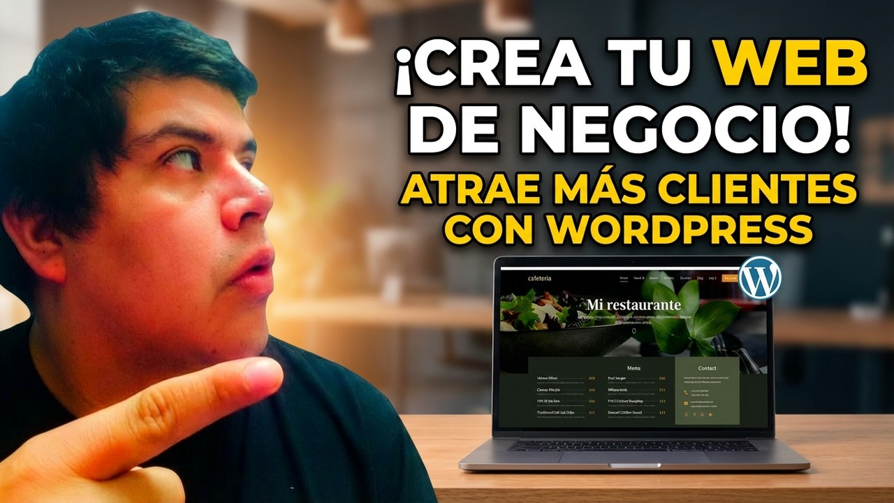 Cómo crear una página web para NEGOCIO en WordPress (Paso a paso 2025)